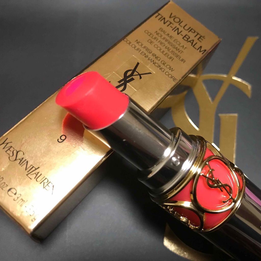ヴォリュプテ ティントインバーム/YVES SAINT LAURENT BEAUTE/口紅を使ったクチコミ(1枚目)