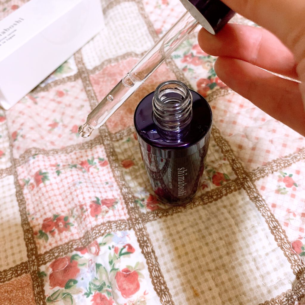 レストレーションセラム/shimaboshi/ブースター・導入液を使ったクチコミ（2枚目）