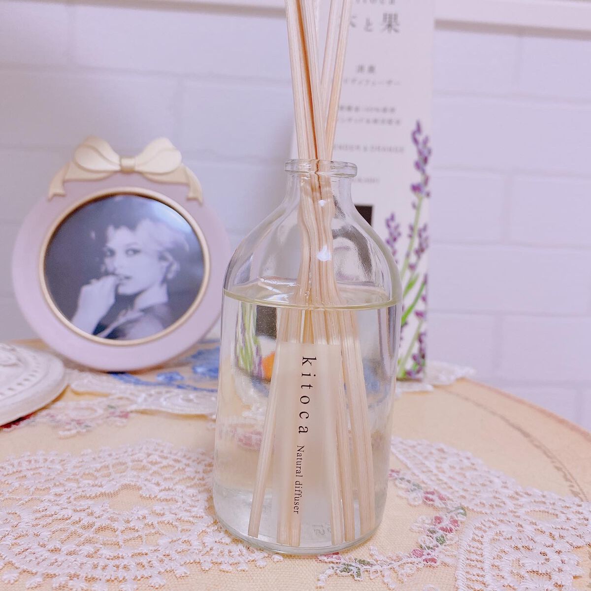 消臭リードディフューザー/Kitoca　木と果/ルームフレグランスを使ったクチコミ（2枚目）