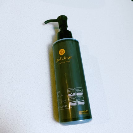 DETクリア ブライト&ピール ピーリングジェリー<炭タイプ>/Detclear/ピーリングを使ったクチコミ(1枚目)