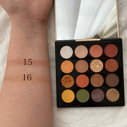 大英博物館 エジプトシリーズ アイシャドウパレット/ZEESEA/アイシャドウパレットを使ったクチコミ(4枚目)