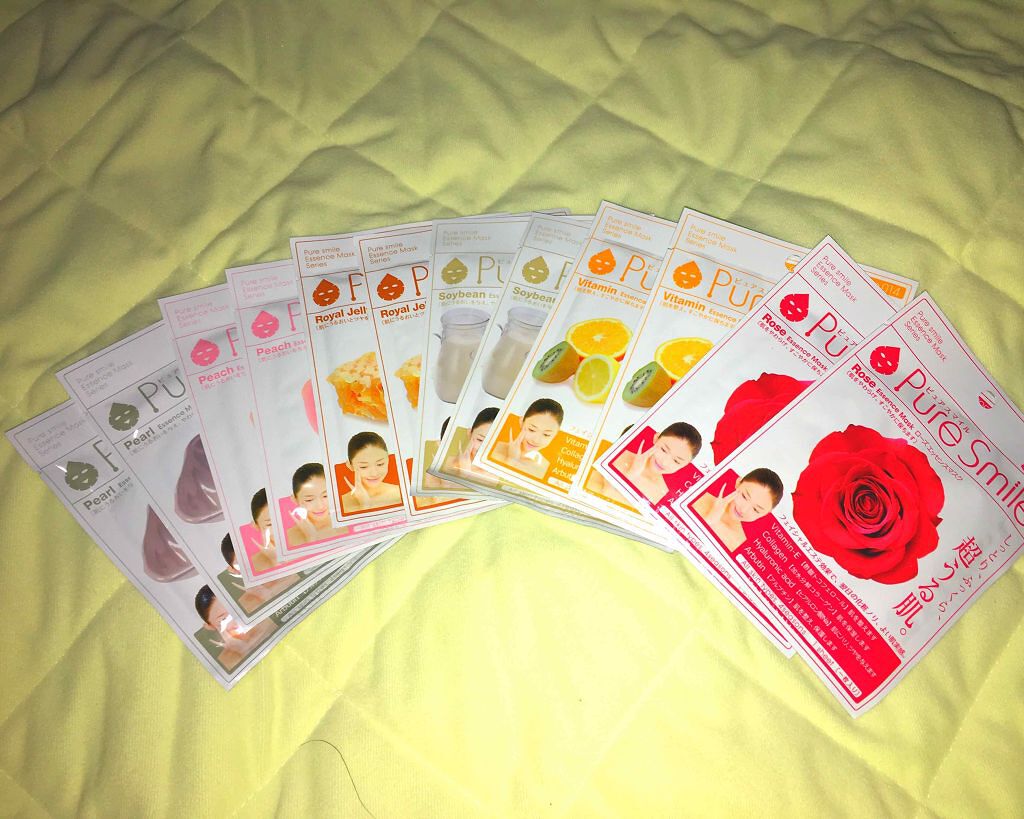 ビタミンエキス/Pure Smile/シートマスク・パックを使ったクチコミ（1枚目）