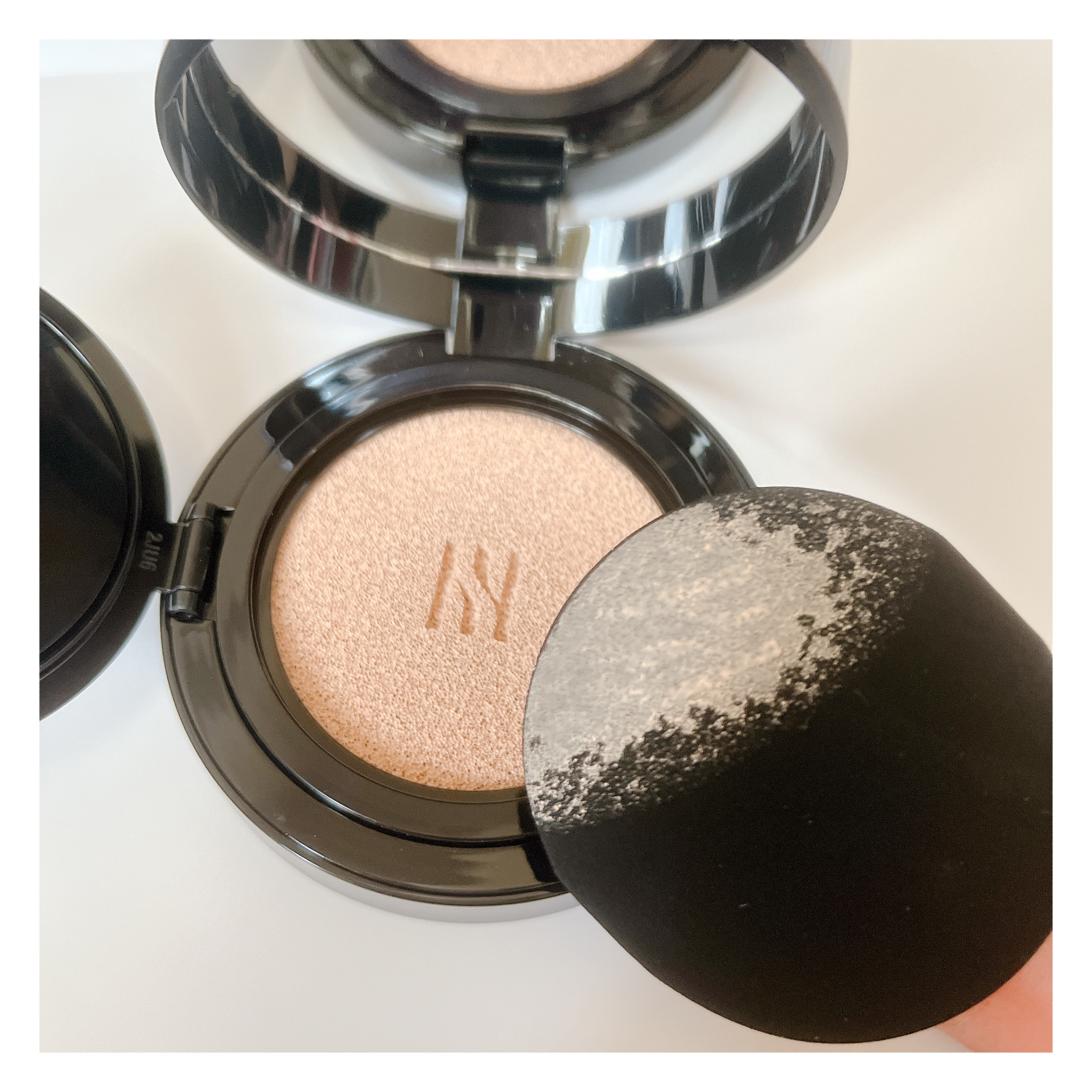 ブラック クッション ファンデーション/HERA/クッションファンデーションを使ったクチコミ（3枚目）