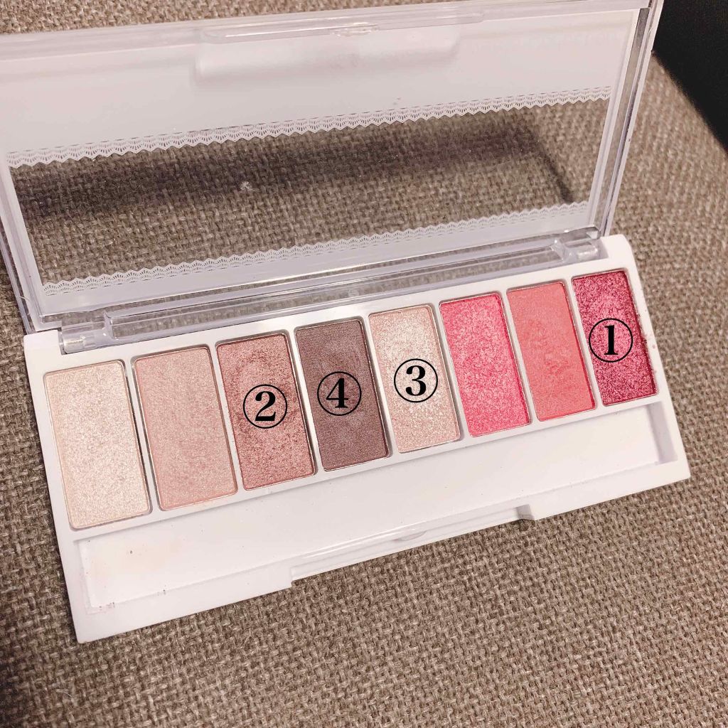 スイーツコレクション/マリブビューティー/アイシャドウパレットを使ったクチコミ（2枚目）