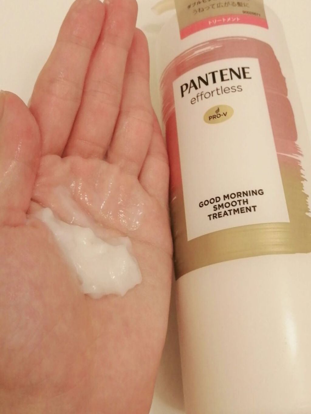 パンテーン エフォートレス グッドモーニング スムース シャンプー/トリートメント/パンテーン/市販シャンプーを使ったクチコミ(4枚目)