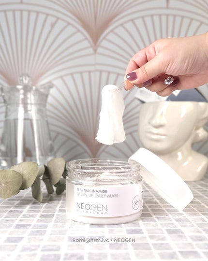リアルナイアシンアミドグローアップデイリーマスク/NEOGEN/その他スキンケアを使ったクチコミ(3枚目)