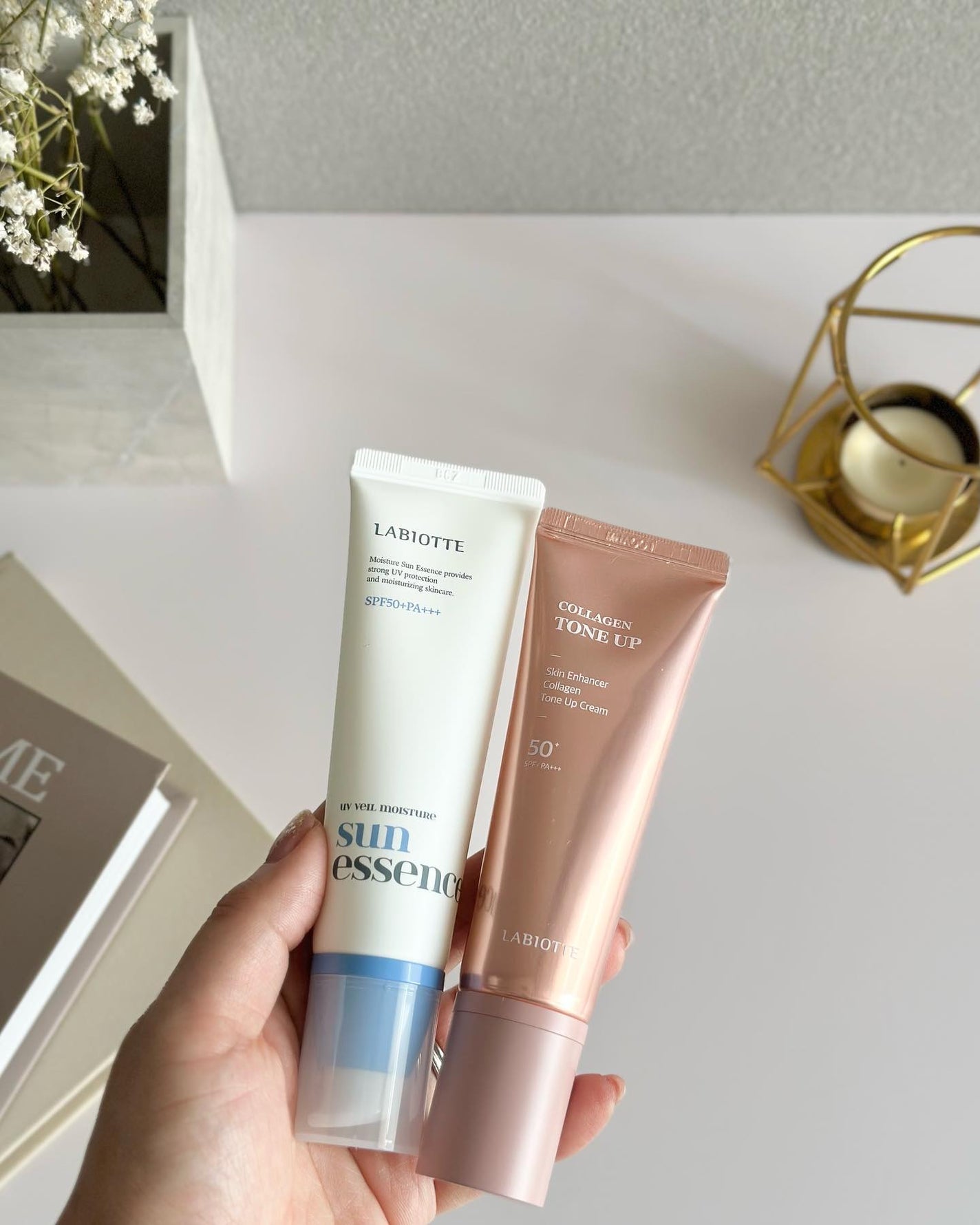 UV ベール モイスチャーサンエッセンス/LABIOTTE/日焼け止めローションを使ったクチコミ(2枚目)
