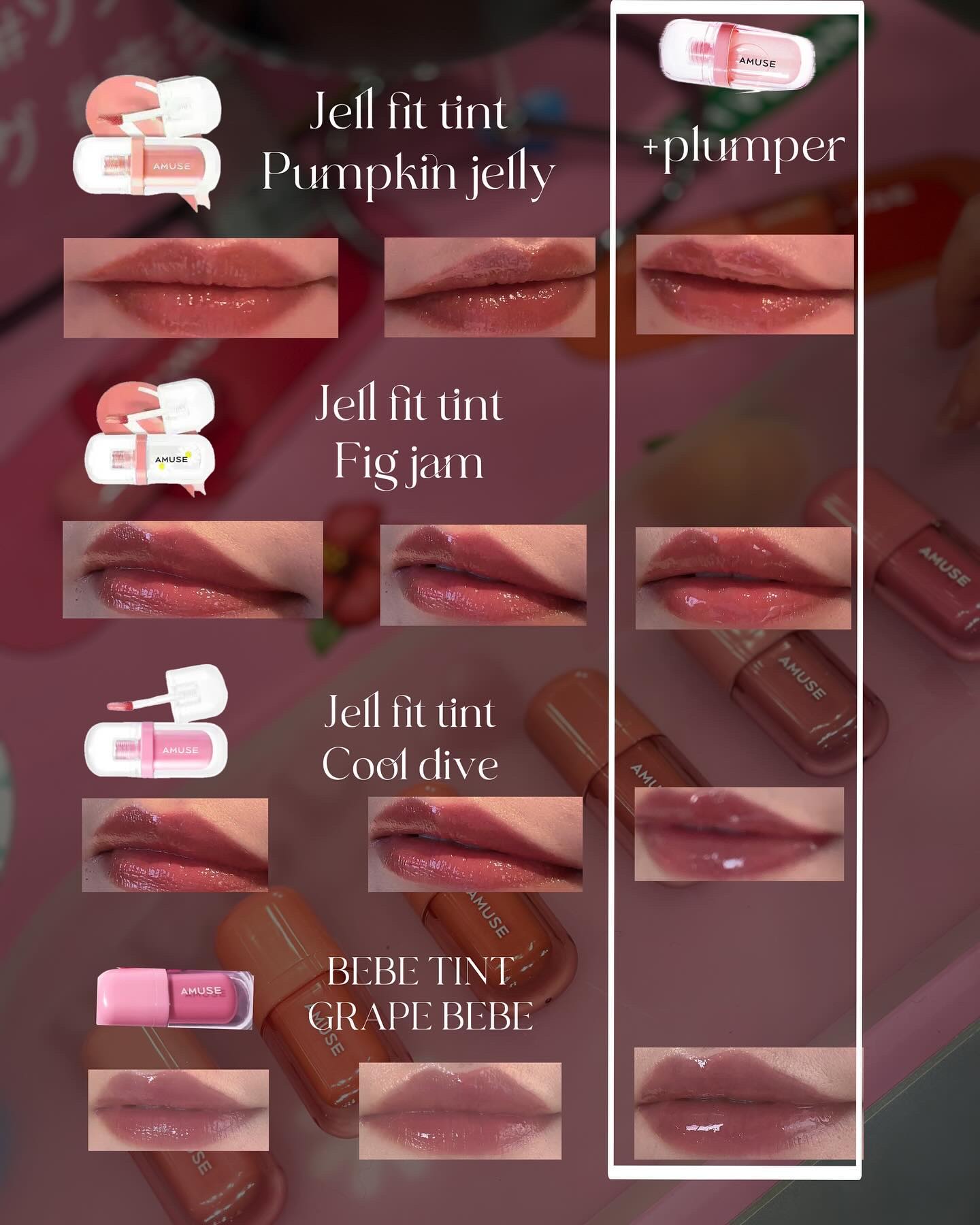 リップフラー(リッププランパー)/AMUSE/リッププランパーを使ったクチコミ（2枚目）