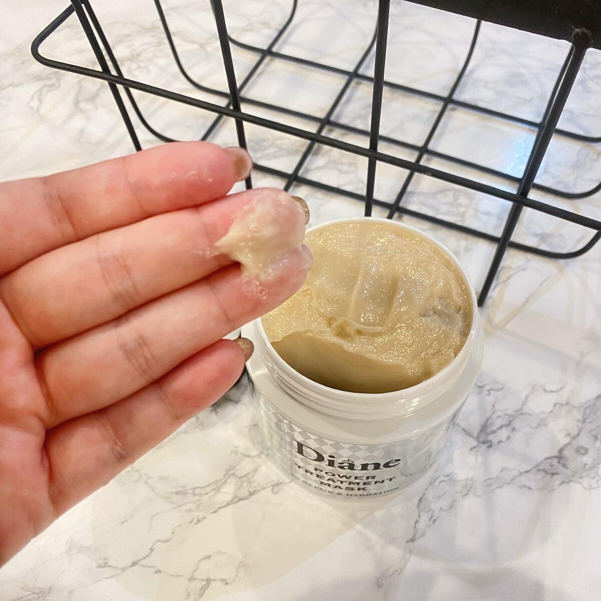 パワートリートメントマスク/ダイアン/ヘアマスク・ヘアパックを使ったクチコミ（3枚目）