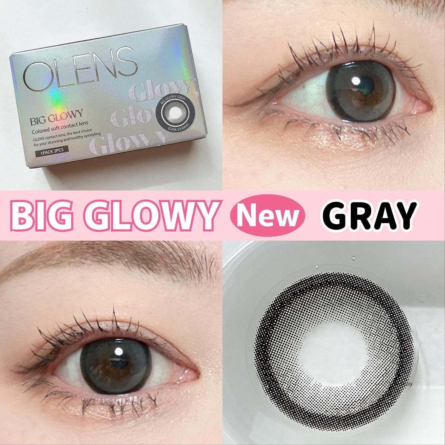 Glowy 1day/OLENS/ワンデー（１DAY）カラコンを使ったクチコミ（3枚目）