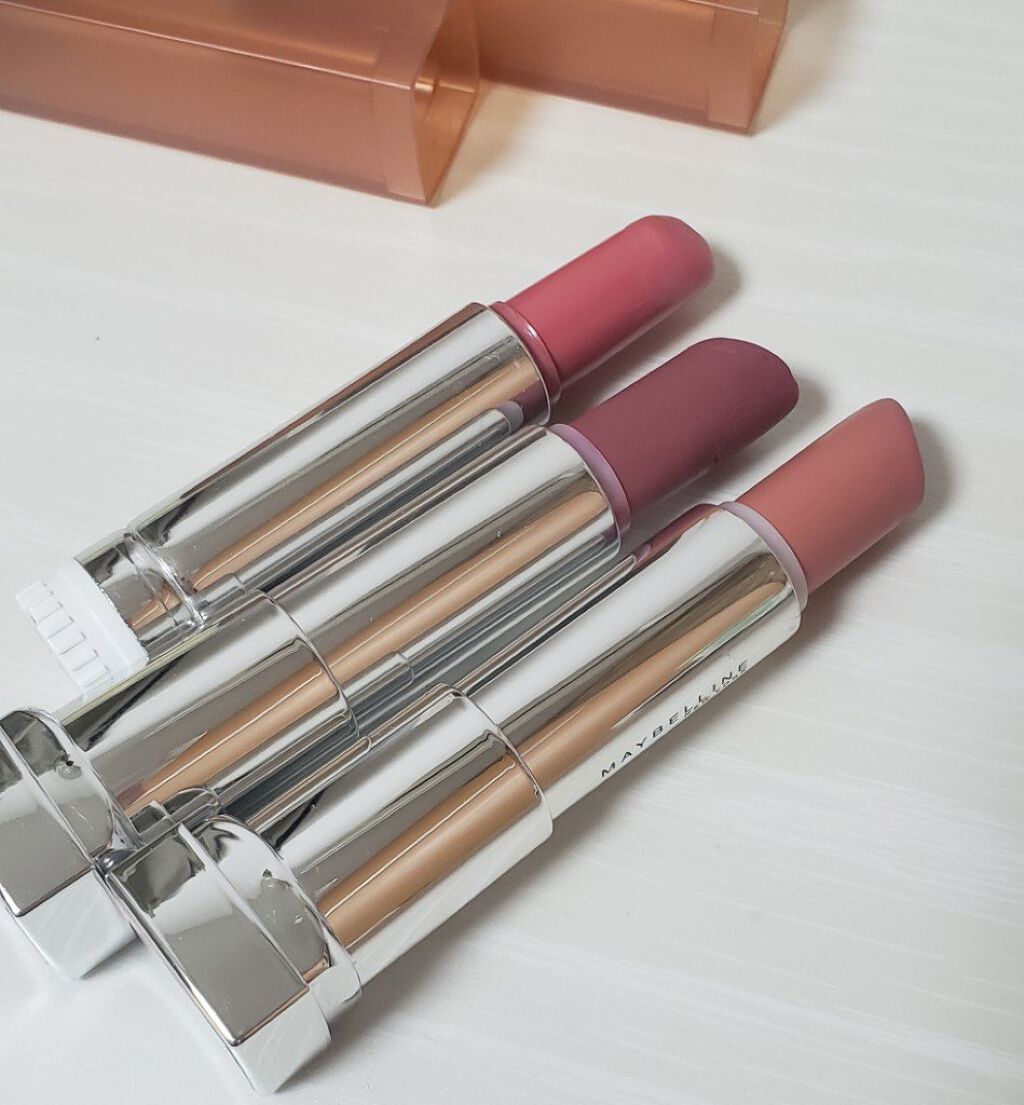 カラーセンセーショナル リップスティック C MNU 14/MAYBELLINE NEW YORK/口紅を使ったクチコミ（2枚目）