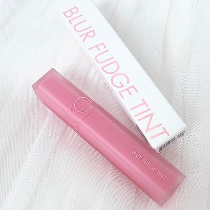 rom&nd ブラーファッジティント 13 クーリングアップ(COOLING UP)/rom&nd/リップティントを使ったクチコミ(2枚目)