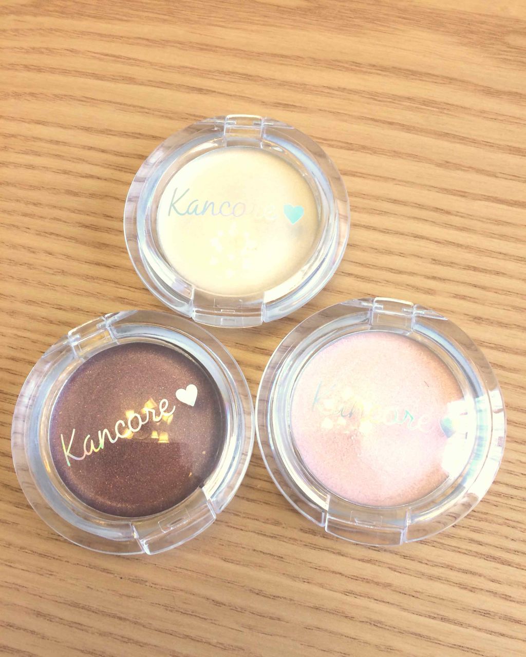 カンコレ クリームアイシャドウ/DAISO/ジェル・クリームアイシャドウを使ったクチコミ(1枚目)