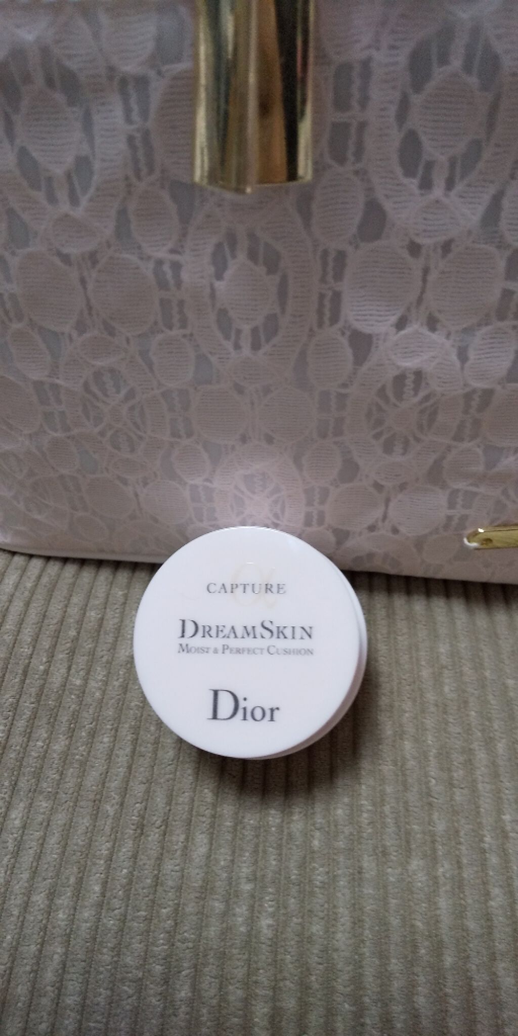 カプチュール ドリームスキン モイスト クッション SPF50 /PA+++ /Dior/クッションファンデーションを使ったクチコミ(1枚目)