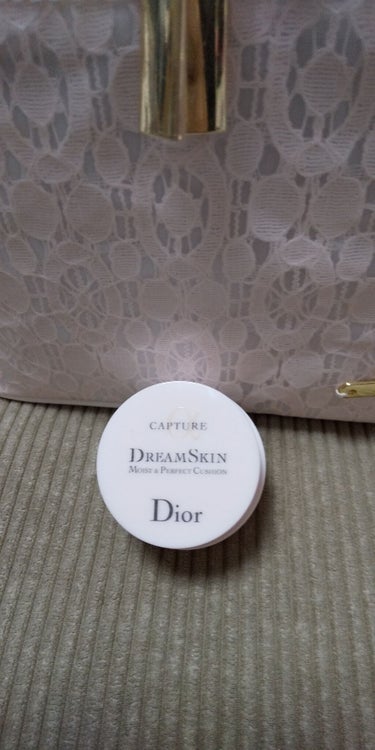 カプチュール ドリームスキン モイスト クッション SPF50 /PA+++ /Dior/クッションファンデーションを使ったクチコミ（1枚目）