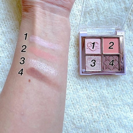 INTO U ローテーショナルアイシャドウパレット SA01 くるみ割り人形/INTO U/アイシャドウパレットを使ったクチコミ(3枚目)