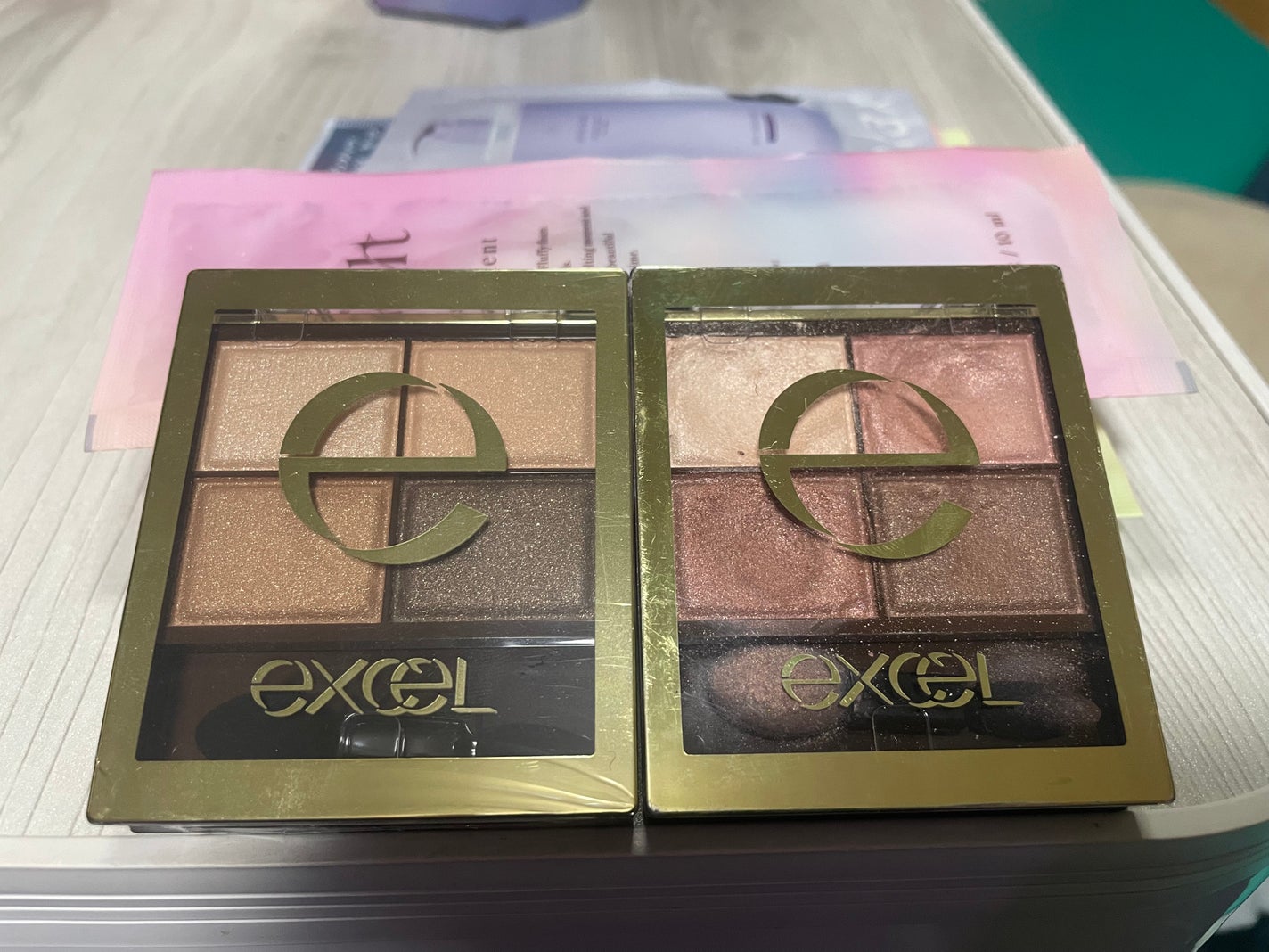 スキニーリッチシャドウ/excel/アイシャドウパレットを使ったクチコミ(1枚目)