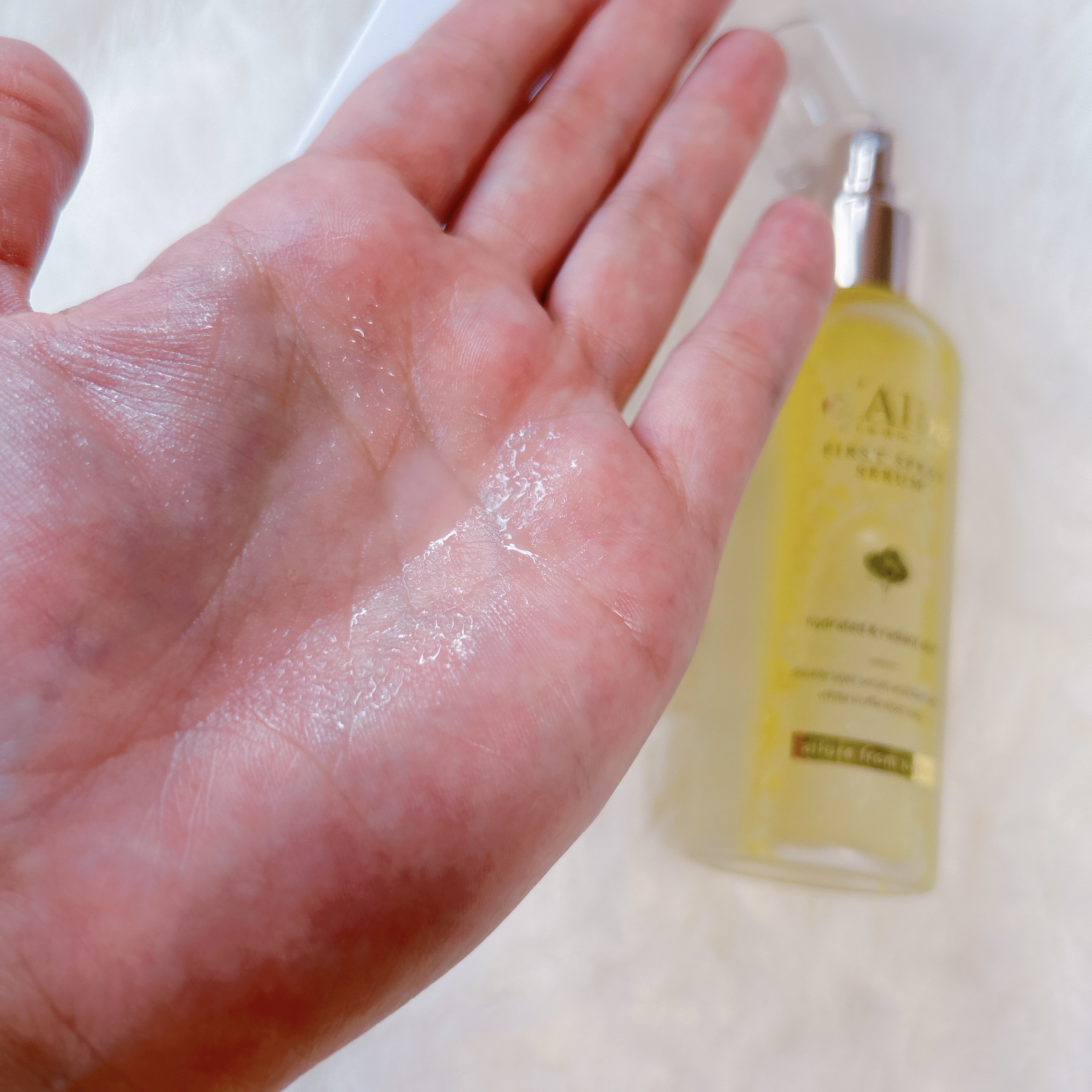 ダルバ ホワイトトリュフファーストスプレーセラム/ダルバ/ミスト状化粧水を使ったクチコミ（2枚目）