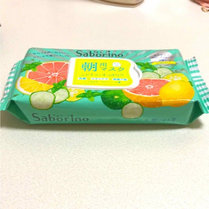 目ざまシート 爽やか果実のすっきりタイプ/サボリーノ/シートマスク・パックを使ったクチコミ(1枚目)