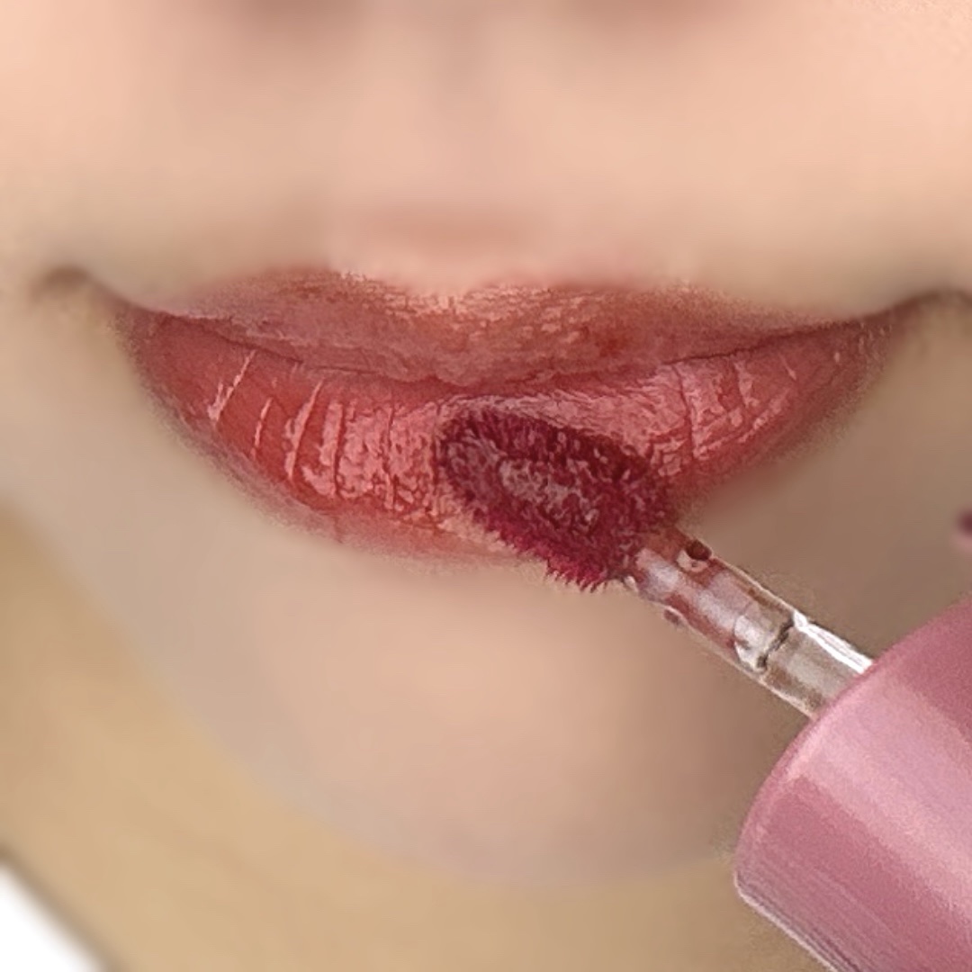 ロウグロウジェルティント/hince/リップティントを使ったクチコミ（3枚目）