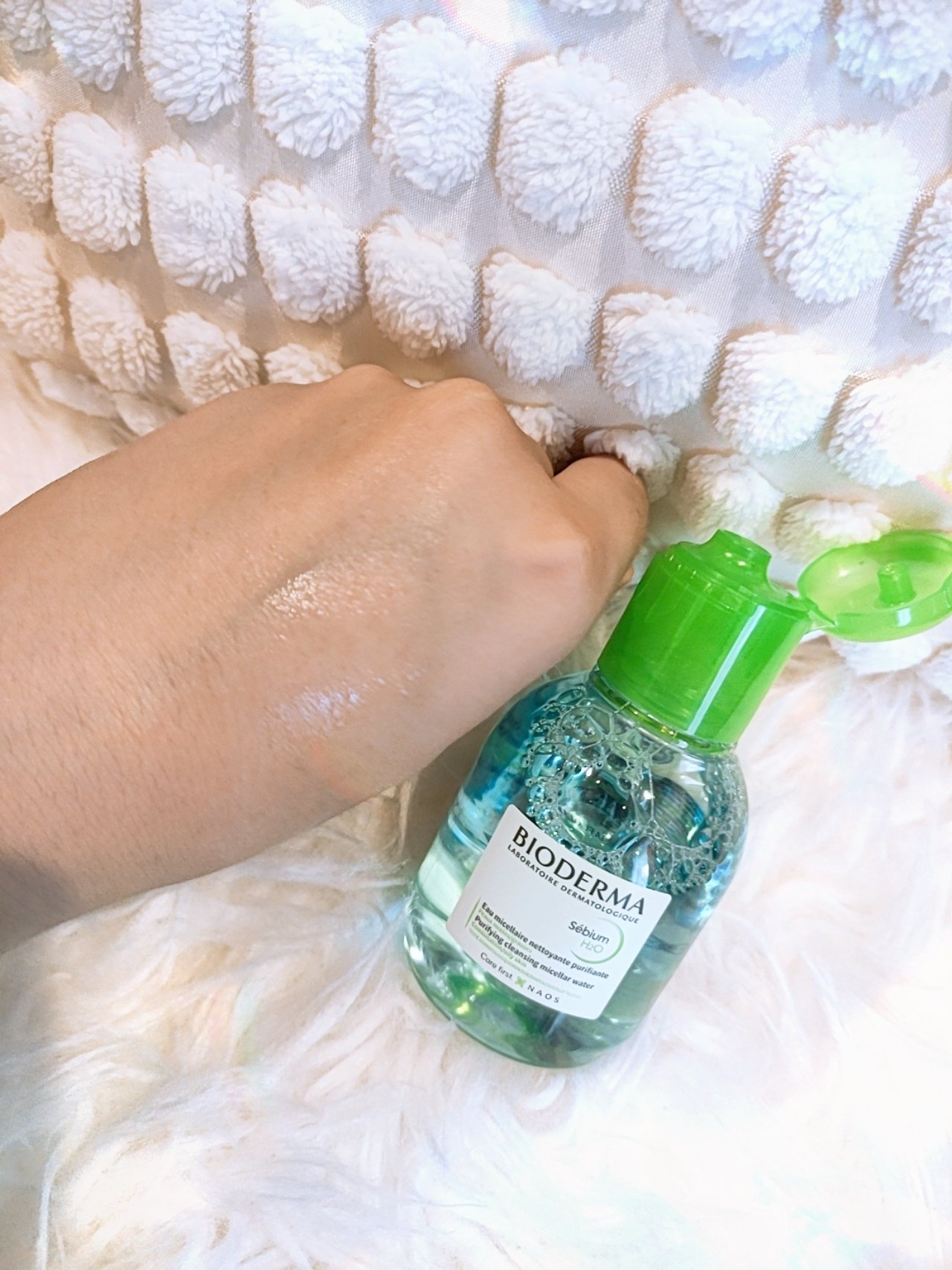 セビウム エイチツーオー D/ビオデルマ/クレンジングウォーターを使ったクチコミ（3枚目）