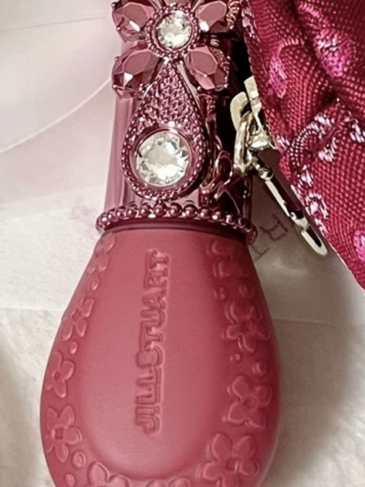 ジルスチュアート ミッドナイトチェリー コレクション ブルームドロップ  リップ&チーク シフォン  ミッドナイトチェリー /JILL STUART/メイクアップキットを使ったクチコミ（1枚目）