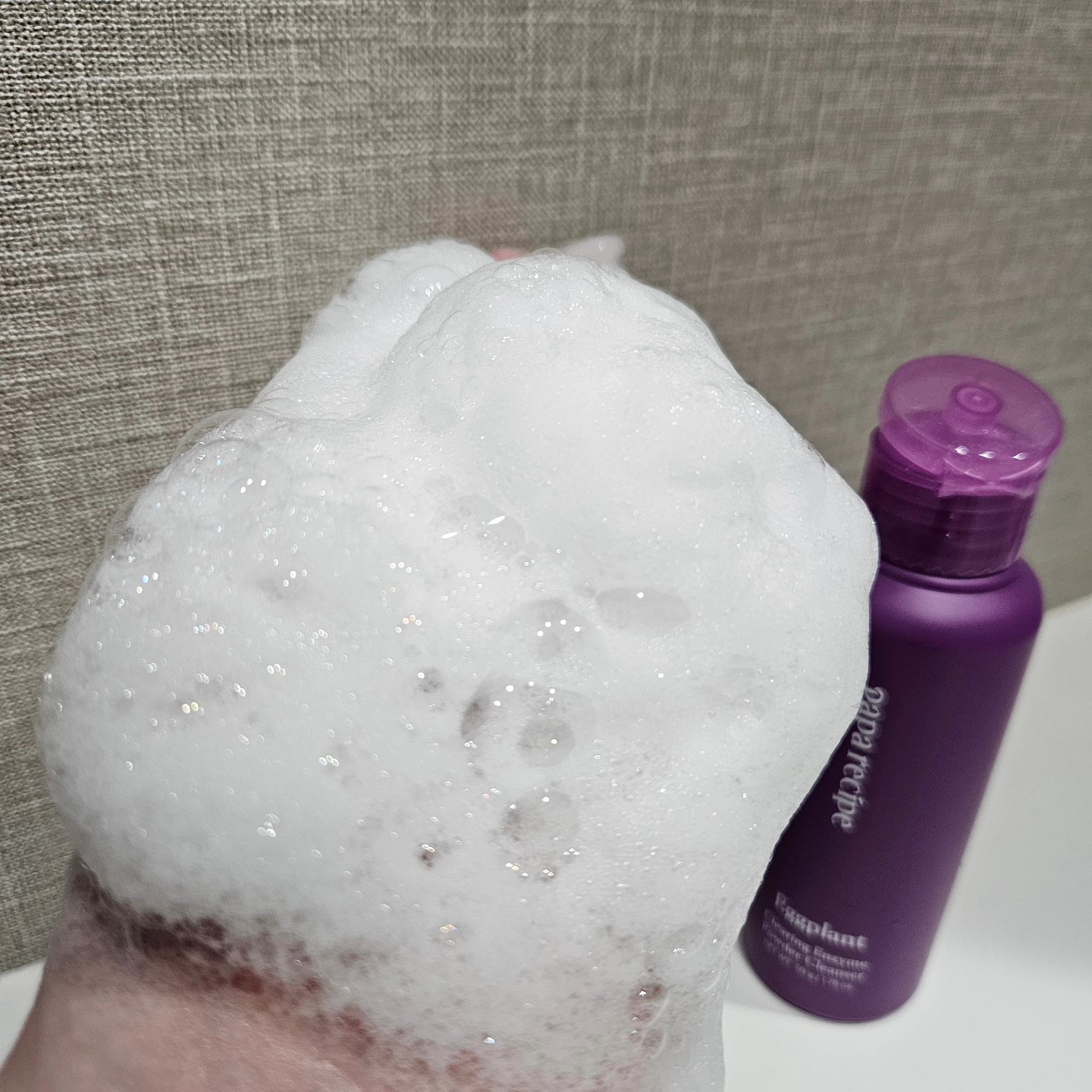 ナスクリアリング酵素洗顔パウダー/PAPA RECIPE/洗顔パウダーを使ったクチコミ（3枚目）