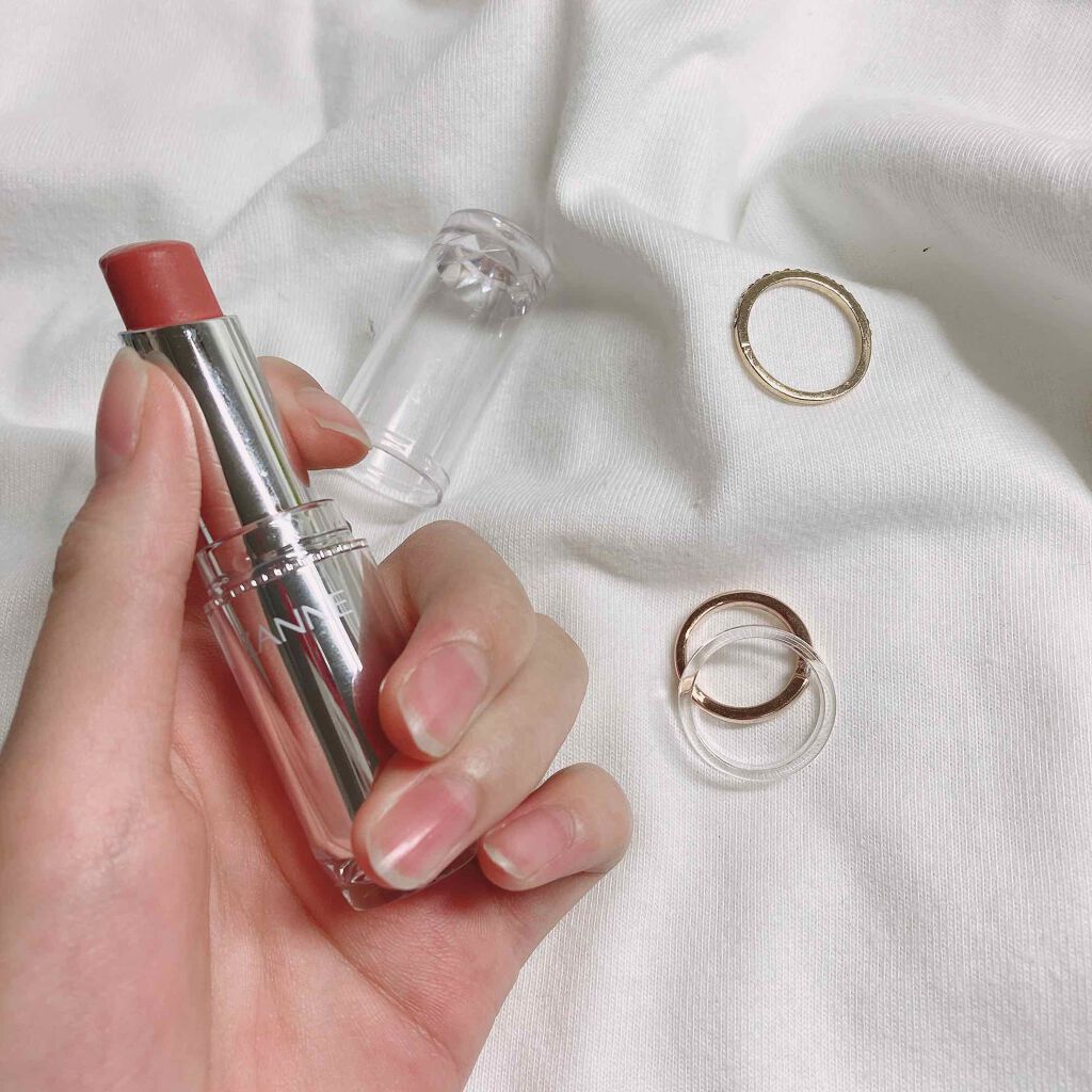 ラスティンググロスリップ/CEZANNE/口紅を使ったクチコミ（1枚目）