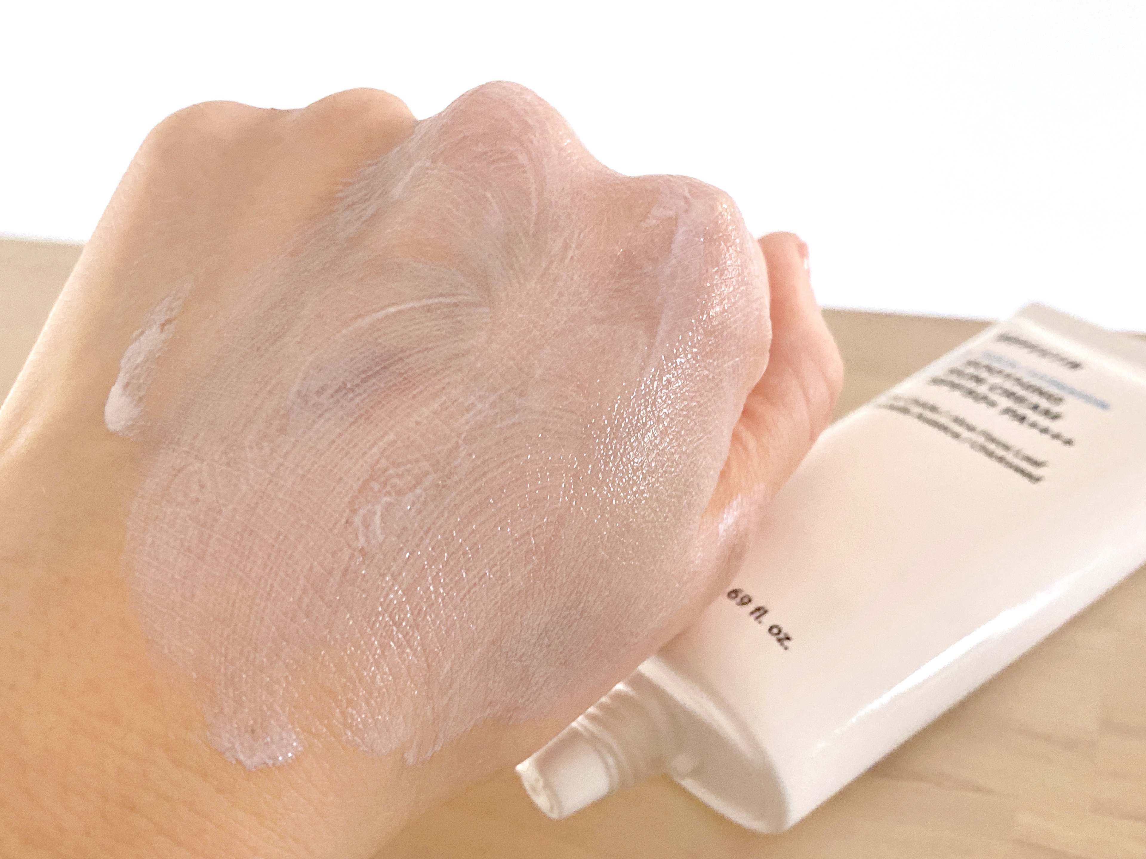 アクアスージングサンクリーム/ロベクチン/日焼け止めクリームを使ったクチコミ（3枚目）