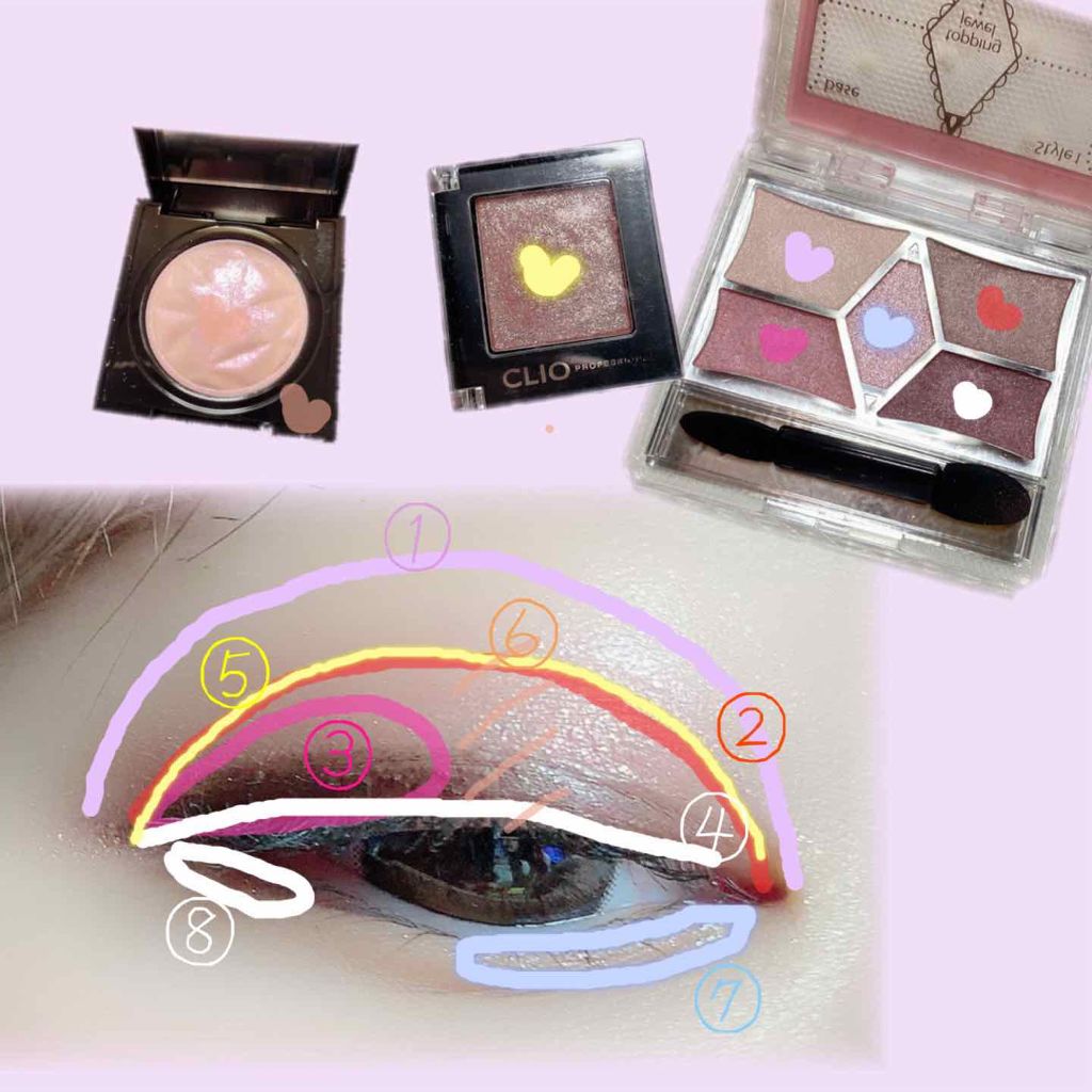 【旧品】パーフェクトスタイリストアイズ/キャンメイク/アイシャドウパレットを使ったクチコミ（2枚目）