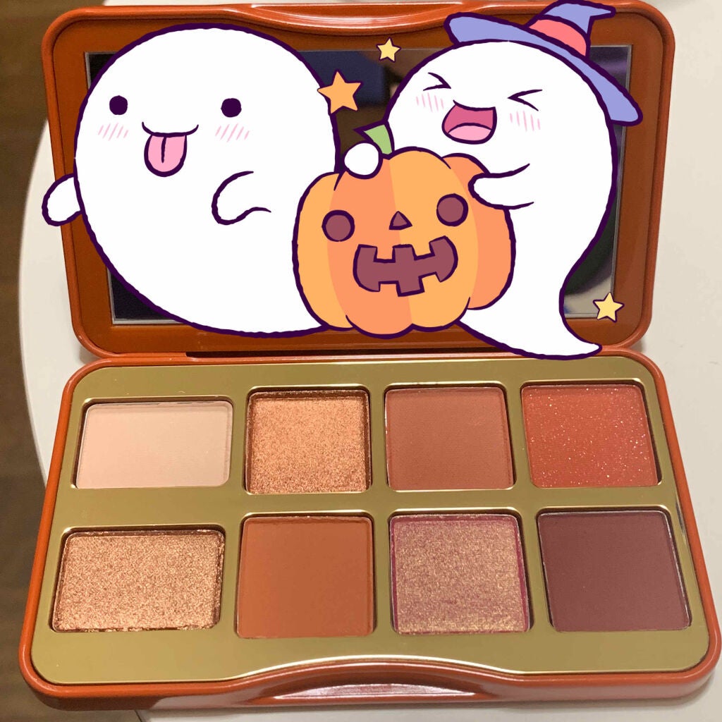 ソルテッド キャラメル ミニ アイシャドウ パレット/Too Faced/アイシャドウパレットを使ったクチコミ(3枚目)