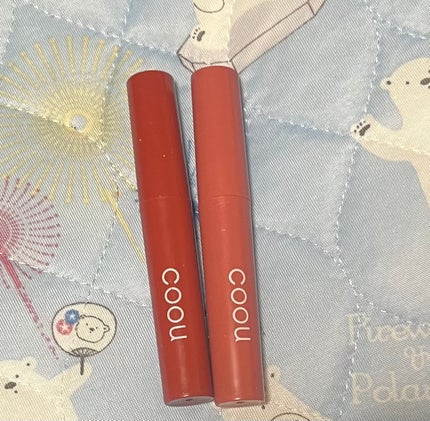 リキッドマットティント/coou/リップティントを使ったクチコミ(1枚目)