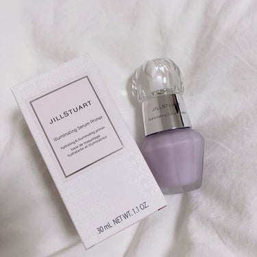 JILL STUART
イルミネイティング セラムプライマー
02　aurora lavender

めちゃめちゃ可愛いすぎる🤍
インスタで見つけて即購入を決めた…！！

トーンアップしてくれて大変良い