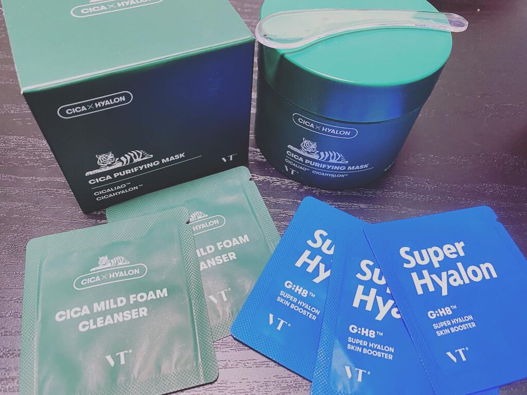 CICA ピュリファイングマスク/VT/シートマスク・パックを使ったクチコミ(1枚目)