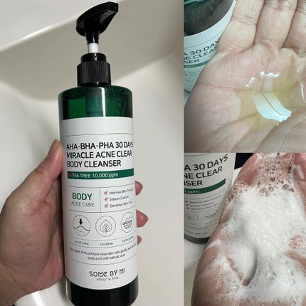 AHA·BHA·PHA 30デイズミラクルアクネボディクレンザー/SOME BY MI/ボディソープを使ったクチコミ(2枚目)