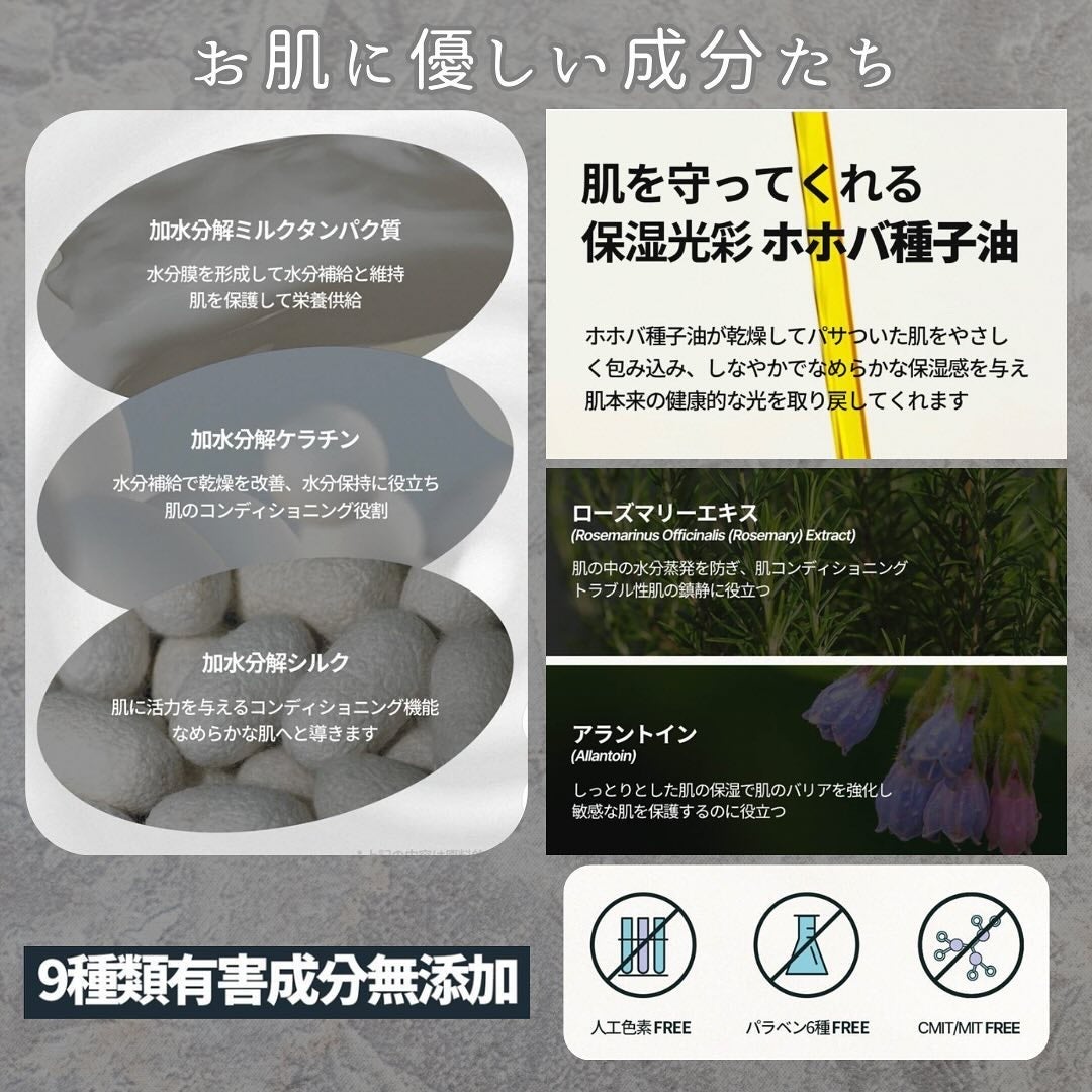 モブプロテインボディローション /MILLIMILLI/ボディローションを使ったクチコミ(5枚目)