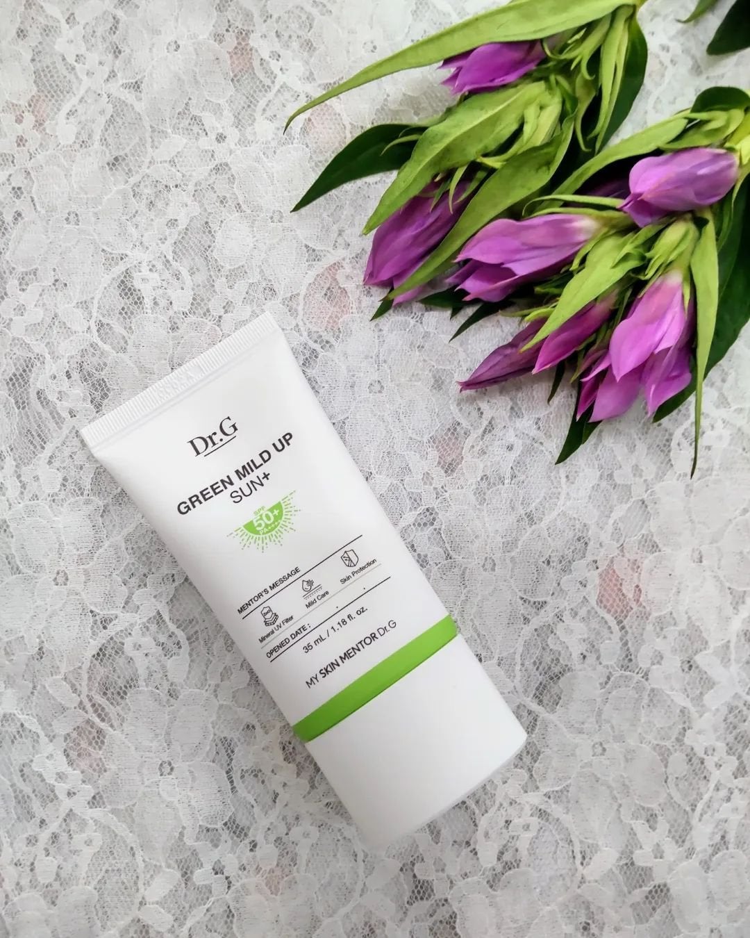 グリーンマイルドアップサンプラス/Dr.G/日焼け止めクリームを使ったクチコミ(7枚目)