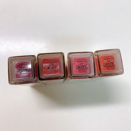 ドットオンムードピュアグロウティント 01 ピーチコーラル(Peach Coral)/Heart Percent/リップティントを使ったクチコミ(2枚目)