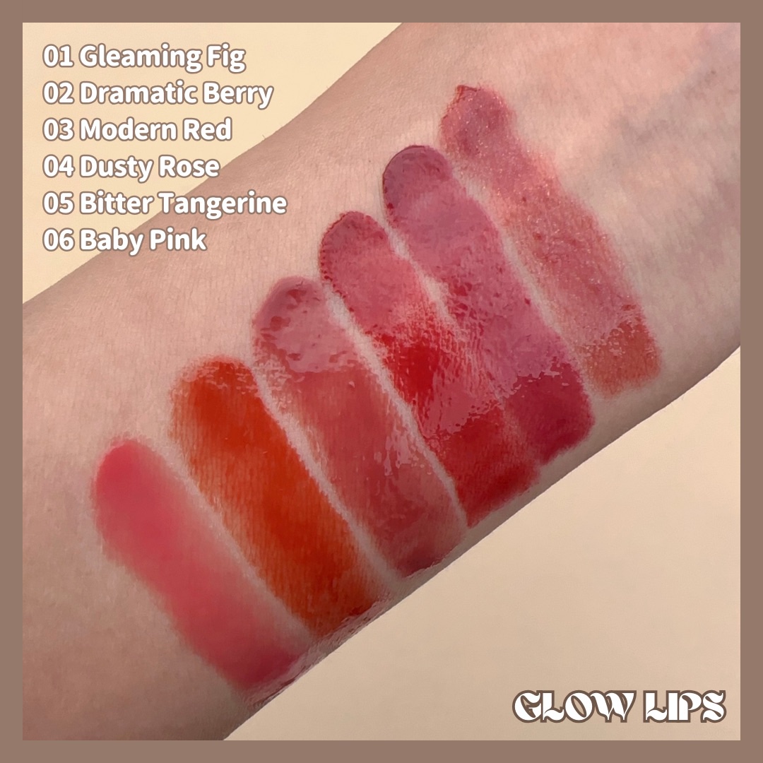 グロウリップス 01 グリーミングフィグ/MilleFée/口紅を使ったクチコミ（3枚目）