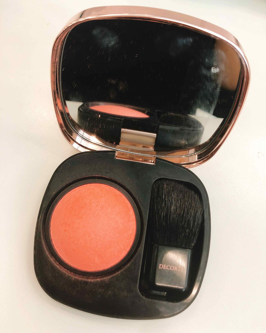 パウダー ブラッシュ/DECORTÉ/パウダーチークを使ったクチコミ（1枚目）