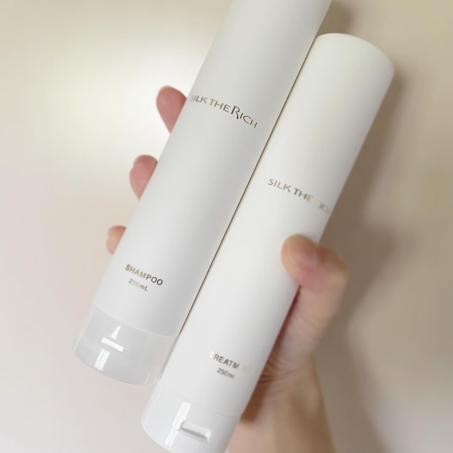 SILK THE RICH モイスト&リペア シャンプー・トリートメント/SILK THE RICH/市販シャンプーを使ったクチコミ（1枚目）
