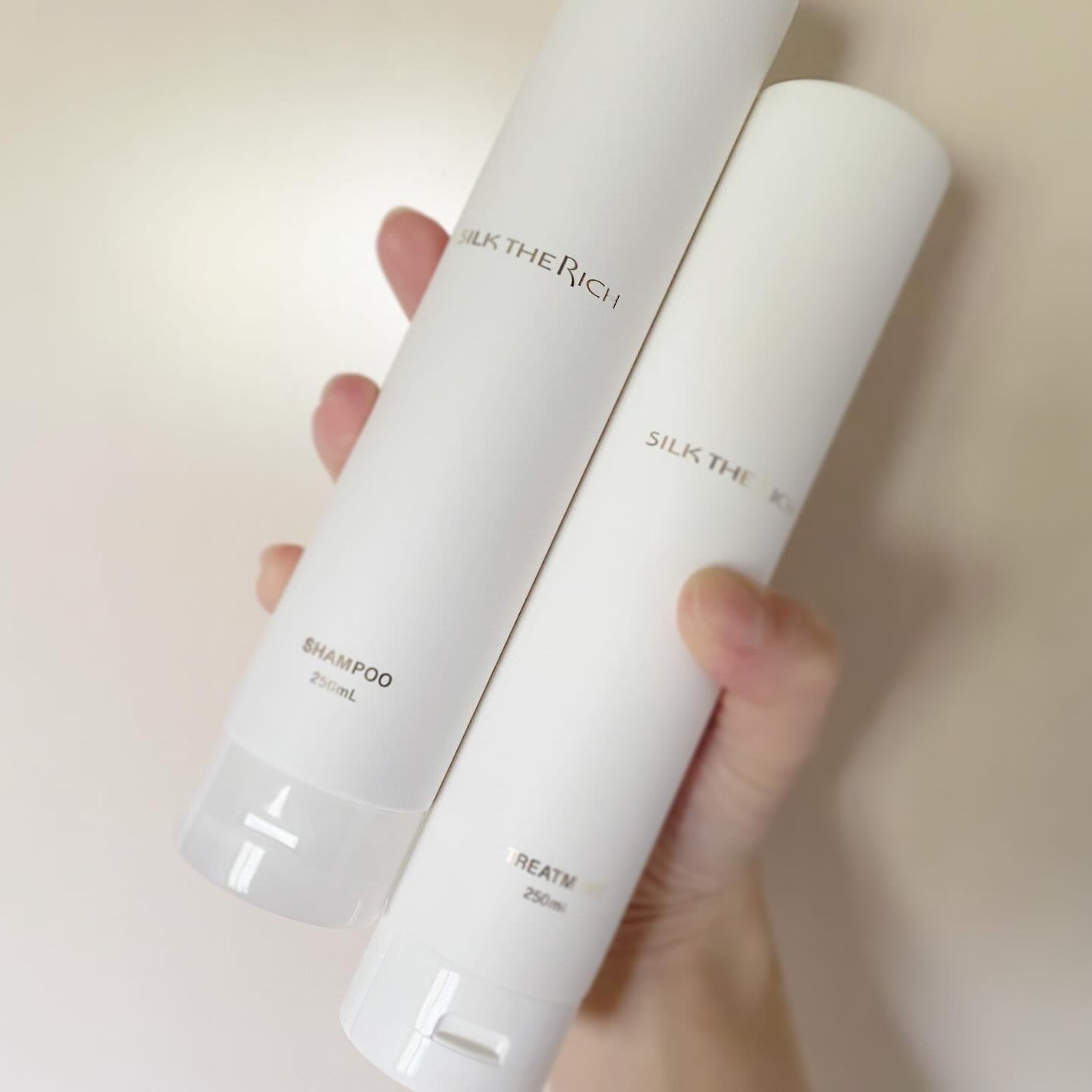 SILK THE RICH モイスト&リペア シャンプー・トリートメント/SILK THE RICH/市販シャンプーを使ったクチコミ(1枚目)