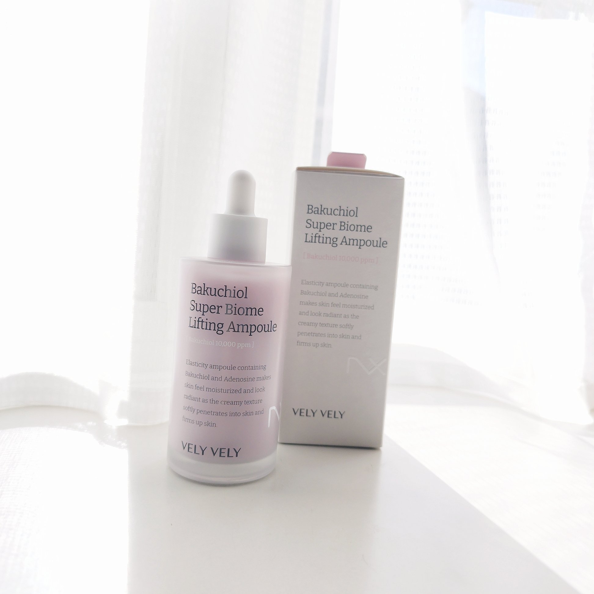 バクチオールスーパーバイオーム リフティングアンプル/VELY VELY/美容液を使ったクチコミ（1枚目）