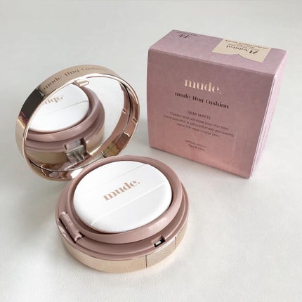 ハグクッション/mude/クッションファンデーションを使ったクチコミ(2枚目)