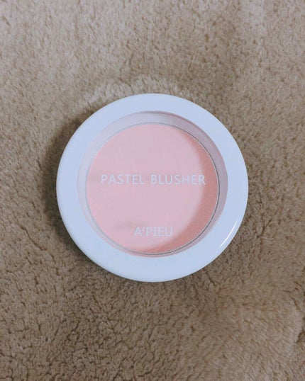 アピュー パステルブラッシャー/A’pieu/パウダーチークを使ったクチコミ(1枚目)