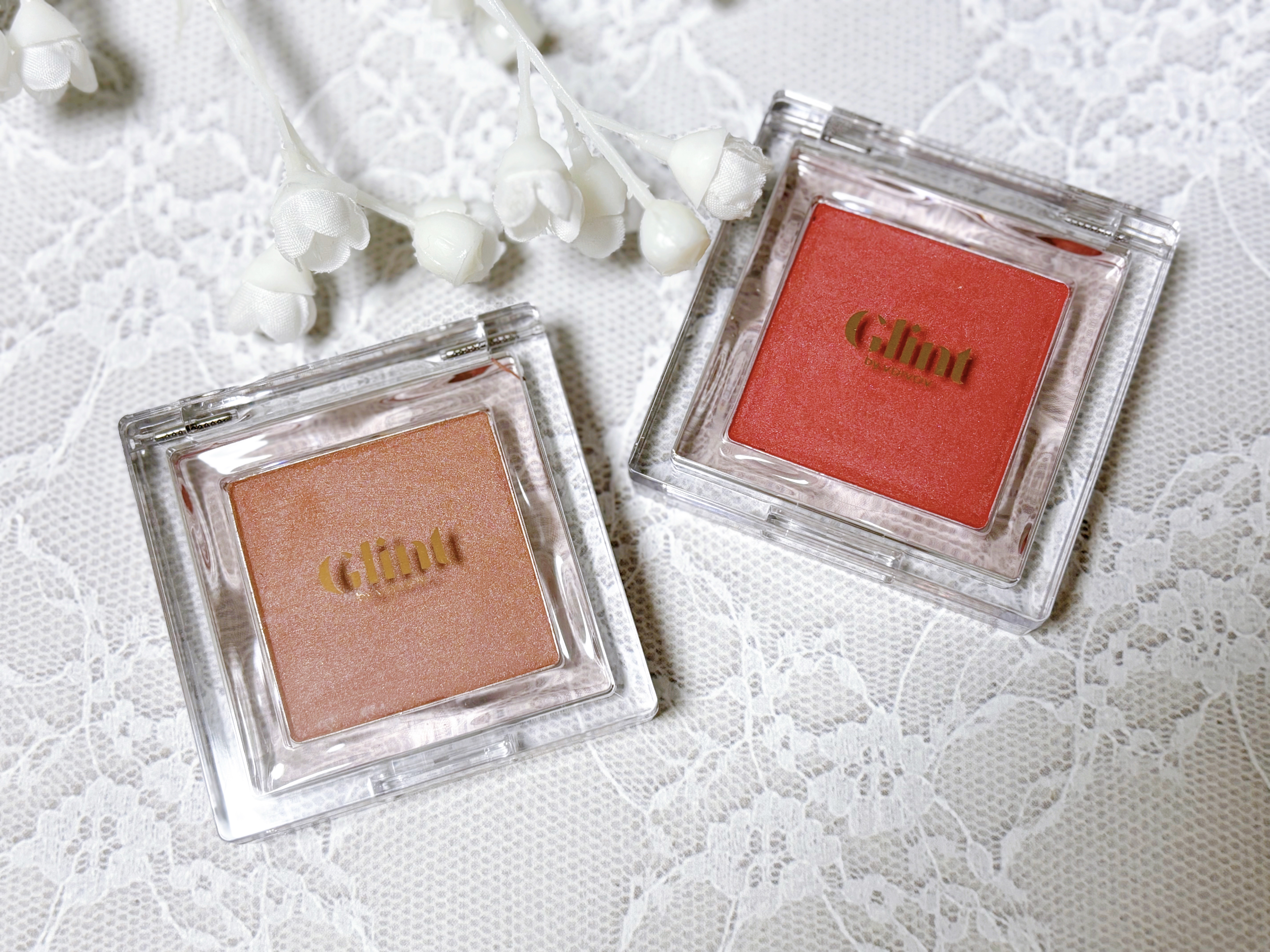 ベイクドブラッシュ #05 Strawberry Smoke/Glint/パウダーチークを使ったクチコミ（2枚目）