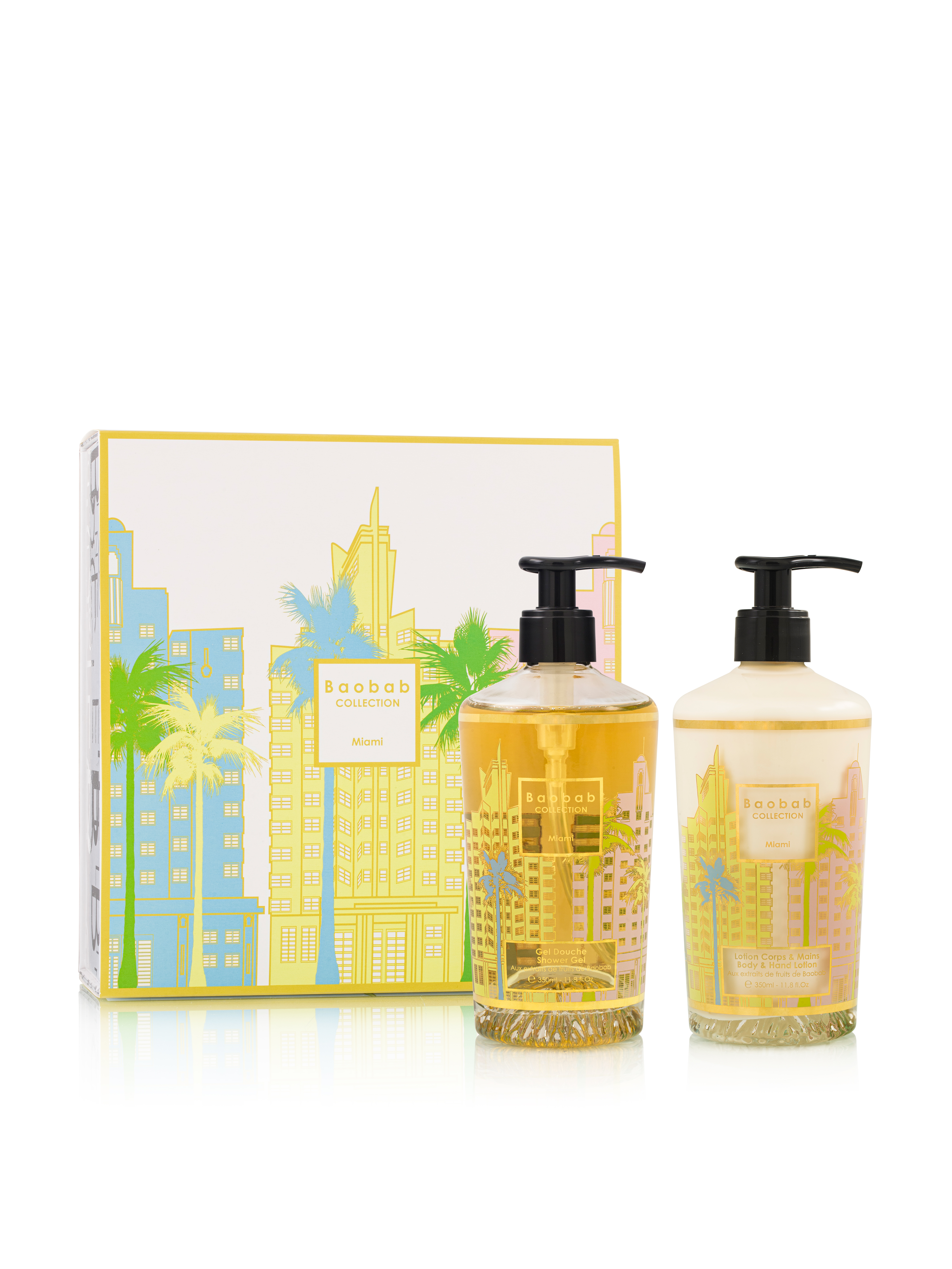 Baobab COLLECTION ボディ＆ハンドローション ＋ シャワージェル マイアミ