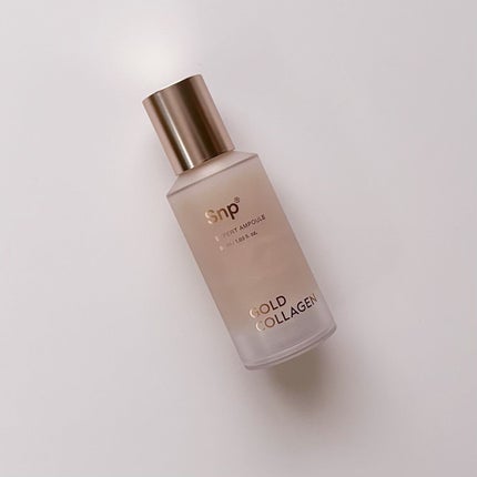 ゴールドコラーゲンエキスパートアンプル/SNP/美容液を使ったクチコミ(1枚目)