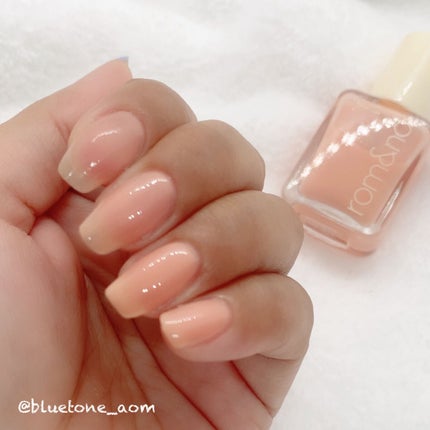 ムードペブルネイル/rom&nd/マニキュアを使ったクチコミ(5枚目)