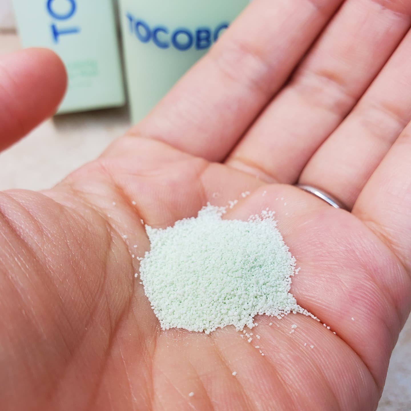 シカカーミングパウダーウォッシュ/TOCOBO/洗顔パウダーを使ったクチコミ（3枚目）